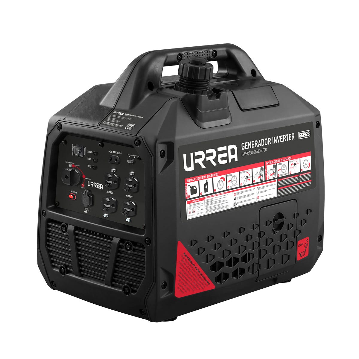 Generador A Gasolina Inverter 2800 W, 149 Cc, Urrea GGI928