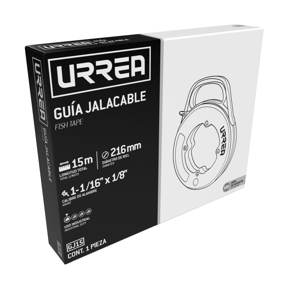 Guía Para Cable 15 m, Urrea GJ15