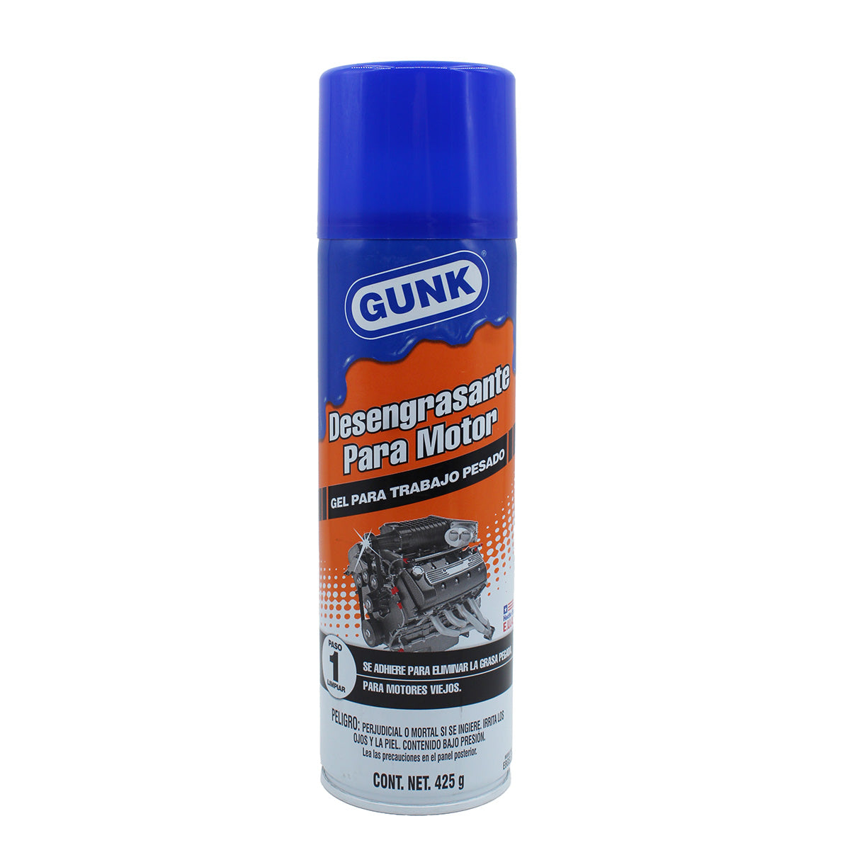 Desengrasante de Motores 425 Gr Formula Original Aerosol Gunk | GNK-EB1ESM