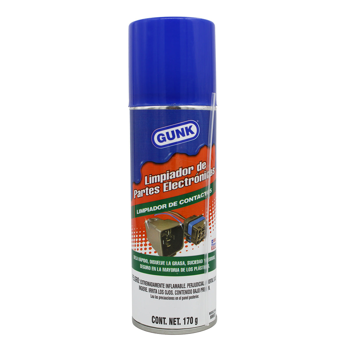 Limpiador de Partes Electronicas 170 Gr Secado Rapido Gunk | GNK-NM6ESM