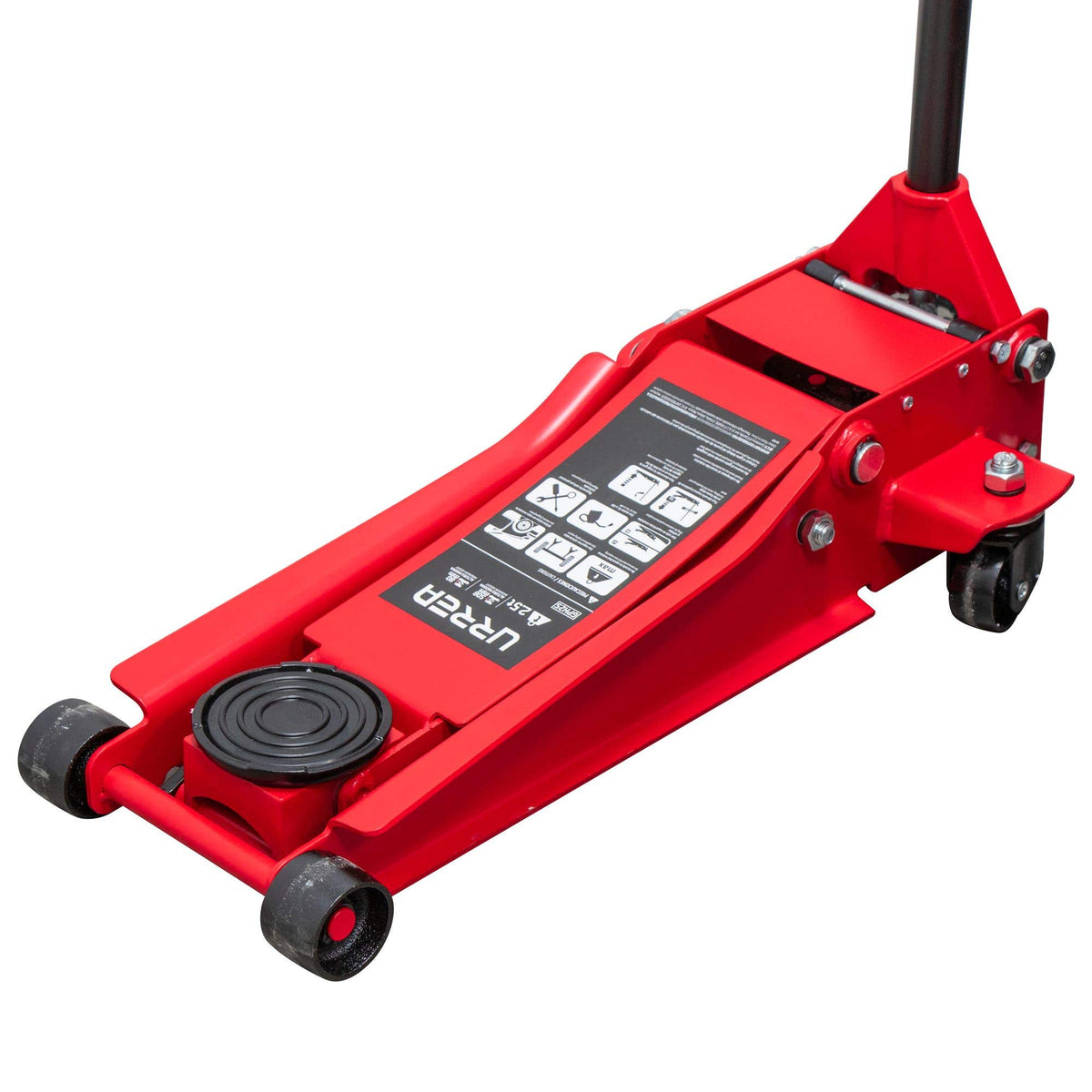 Gato Hidráulico De Patín Compacto, 2.5 Ton, Urrea GPH25