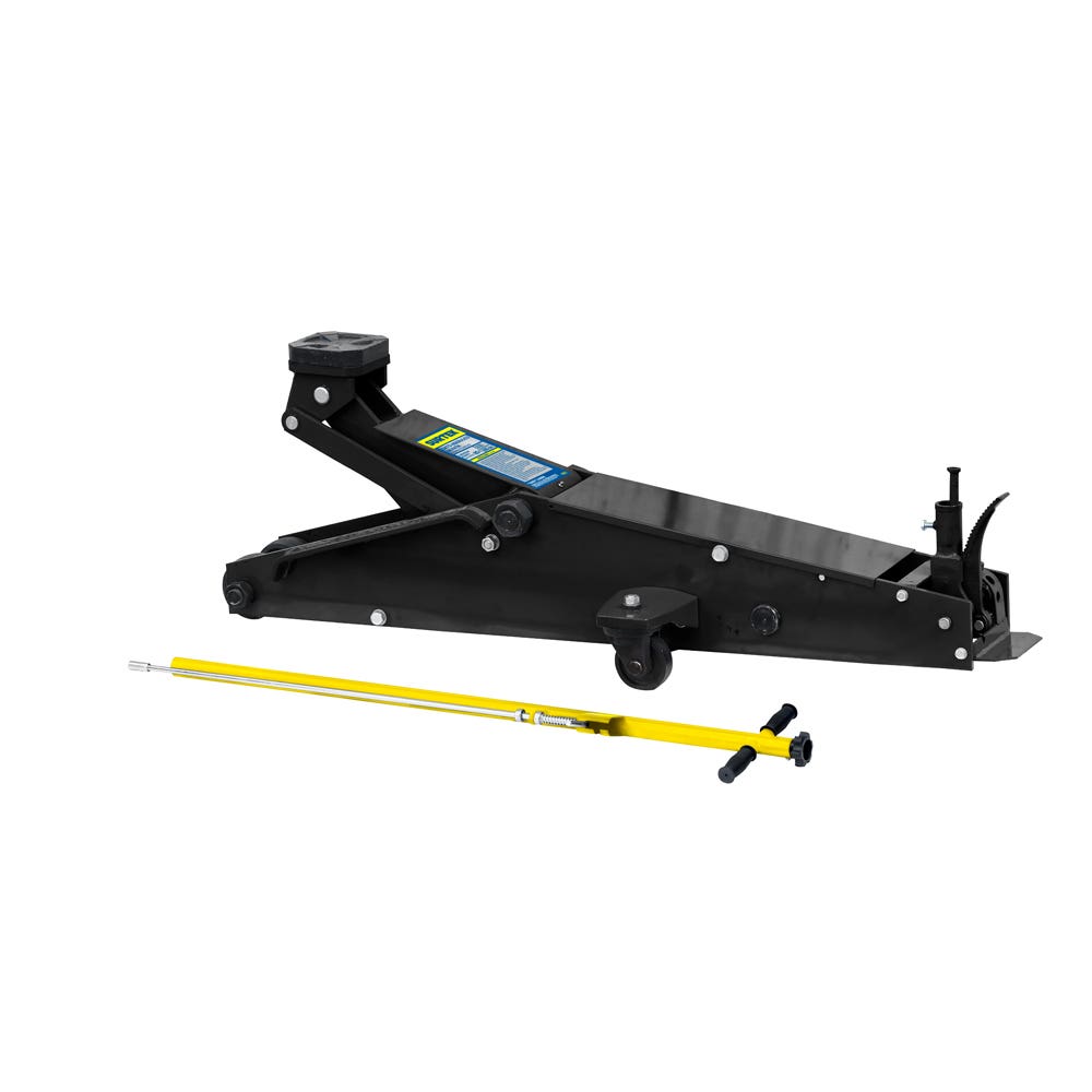Gato Hidráulico De Patín Con Mango De Grip Plástico Antiderrapante, 20 Ton, Surtek GPP20