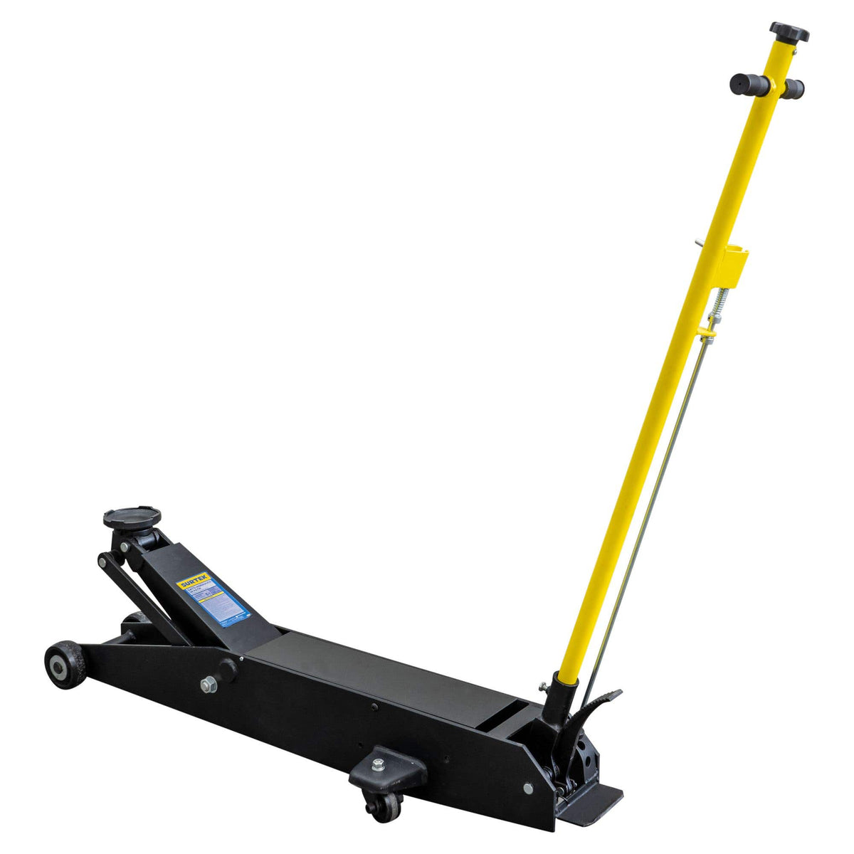 Gato Hidráulico De Patín Con Mango De Grip Plástico Antiderrapante, 5 Ton, Surtek GPP5