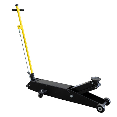 Gato Hidráulico De Patín Con Mango De Grip Plástico Antiderrapante, 5 Ton, Surtek GPP5