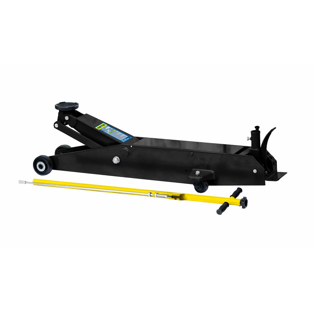 Gato Hidráulico De Patín Con Mango De Grip Plástico Antiderrapante, 5 Ton, Surtek GPP5
