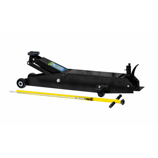 Gato Hidráulico De Patín Con Mango De Grip Plástico Antiderrapante, 5 Ton, Surtek GPP5
