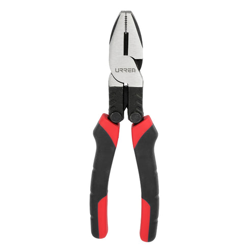 Pinza De Electricista Universal 8" Palanca Compuesta Urrea 267GCA - vista 3