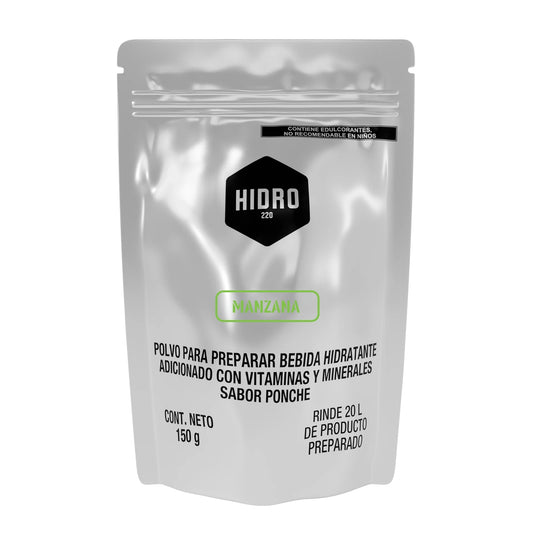 Bebida Hidratante Sabor Manzana 150G (20L)