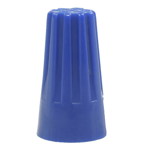 Conector Tipo Capuchón Roscable Azul 18-16 AWG
