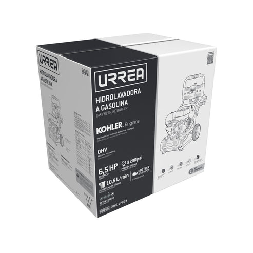 Hidrolavadora A Gasolina 6.5 HP, 3200 PSI, Urrea HG865