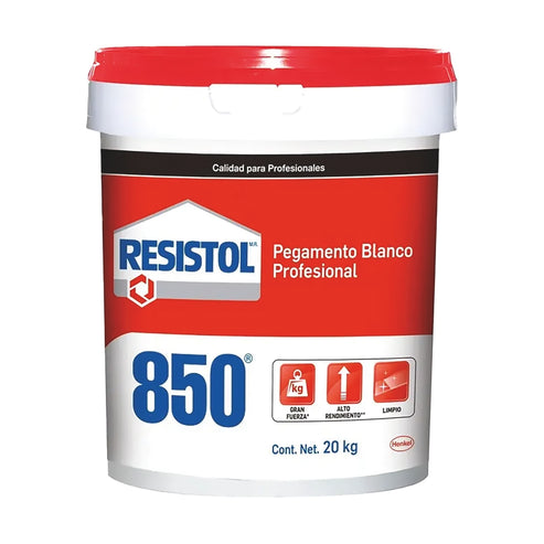 Pegamento Blanco Resistol 850 PRO 20 KG