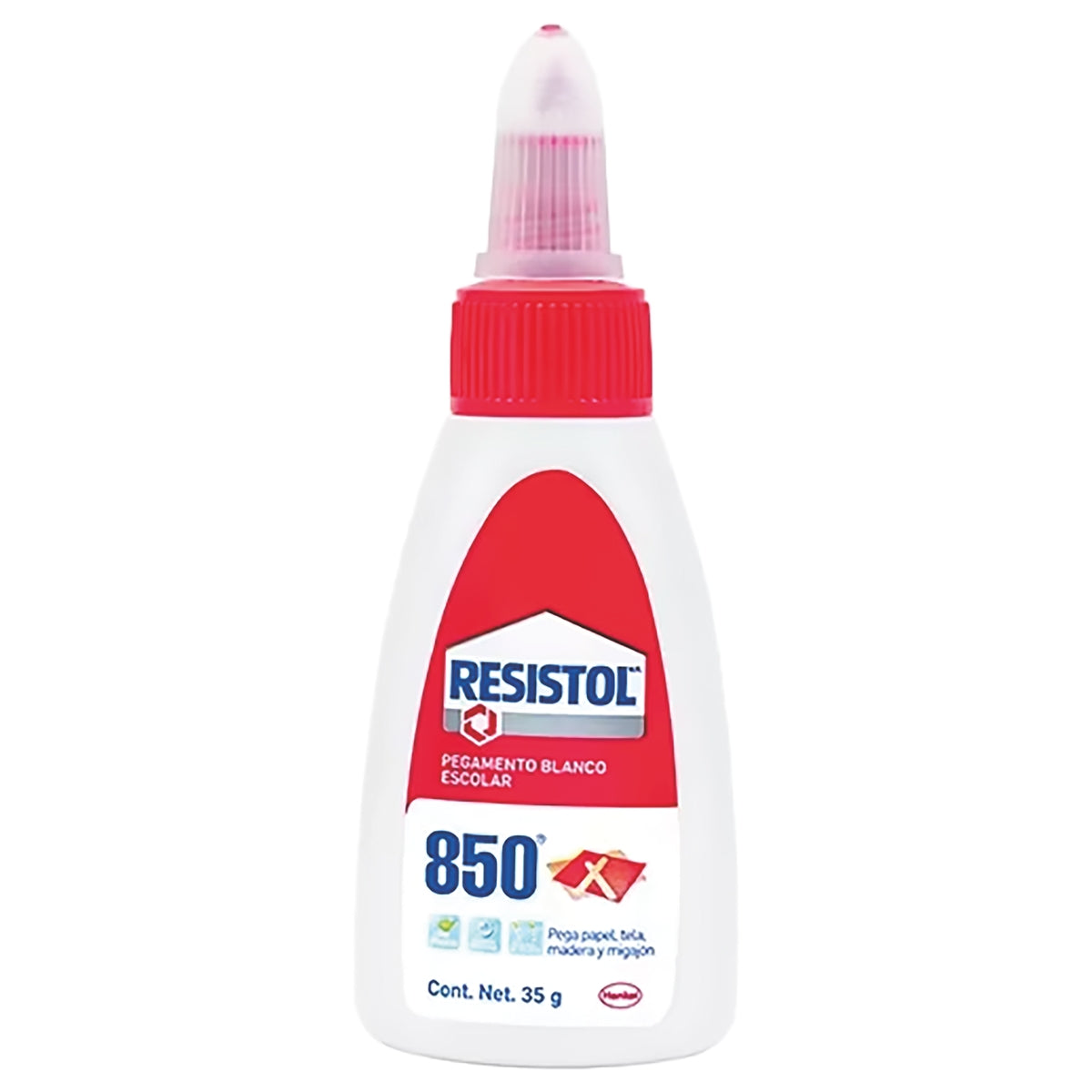 Pegamento Líquido Escolar Resistol 850 De 35 G