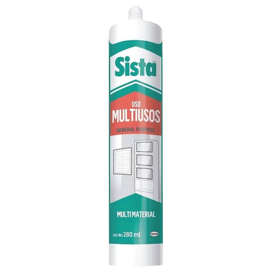 Silicón Multiusos Negro Sista 280ml | HK-2591115