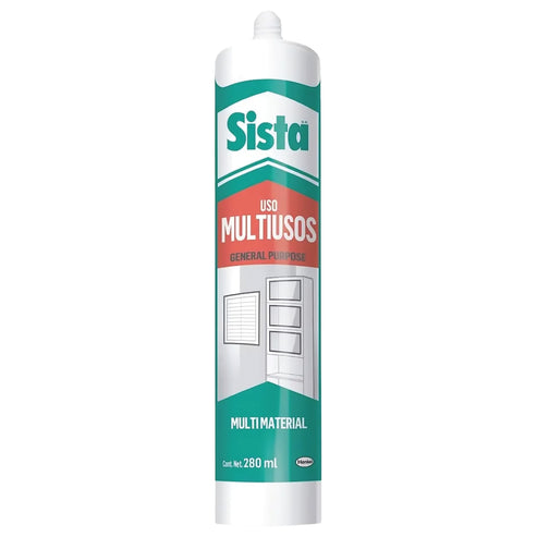 Silicón Multiusos Transparente Sista 280ml | HK-2592407