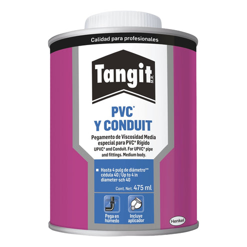 Cemento Para PVC y Conduit Tangit 475 ML