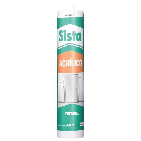 Sellador Acrílico Color Blanco Sista 280ml | HK-2758383