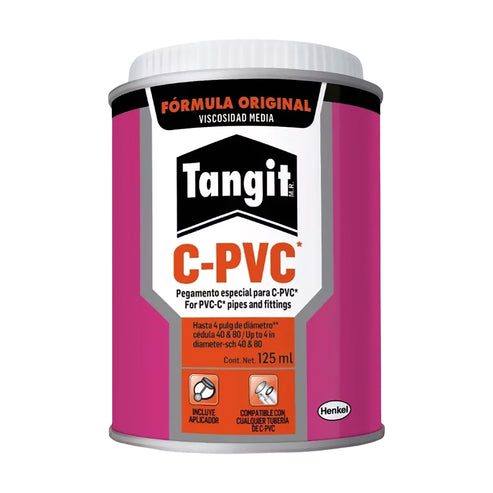 Cemento Solvente Para CPVC Base THF Tangit 125 ML