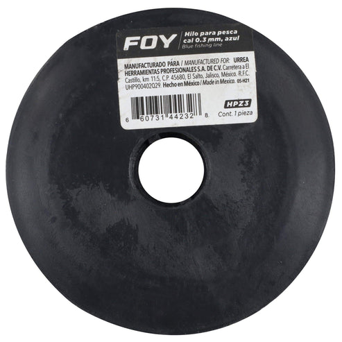 Hilo Para Pesca Calibre 0.3 mm Color Azul, Foy HPZ3