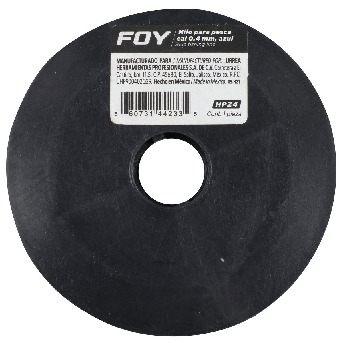 Hilo Para Pesca Calibre 0.4 mm Color Azul, Foy HPZ4
