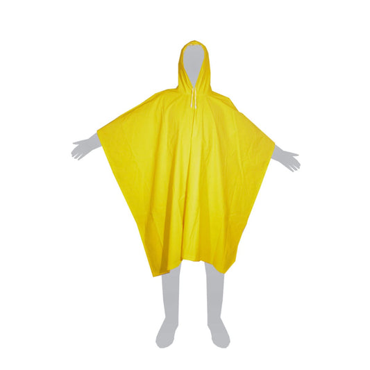 IM-045 PONCHO IMPERMEABLE PVC/POLIESTER 0.32MM UNITALLA