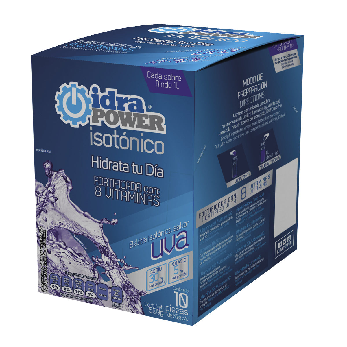 Caja De Idrapower 1L (10PZS)