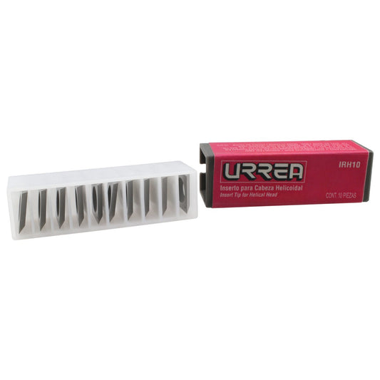Insertos Helicoidales Para Canteadora, 10 Piezas, Urrea IRH10