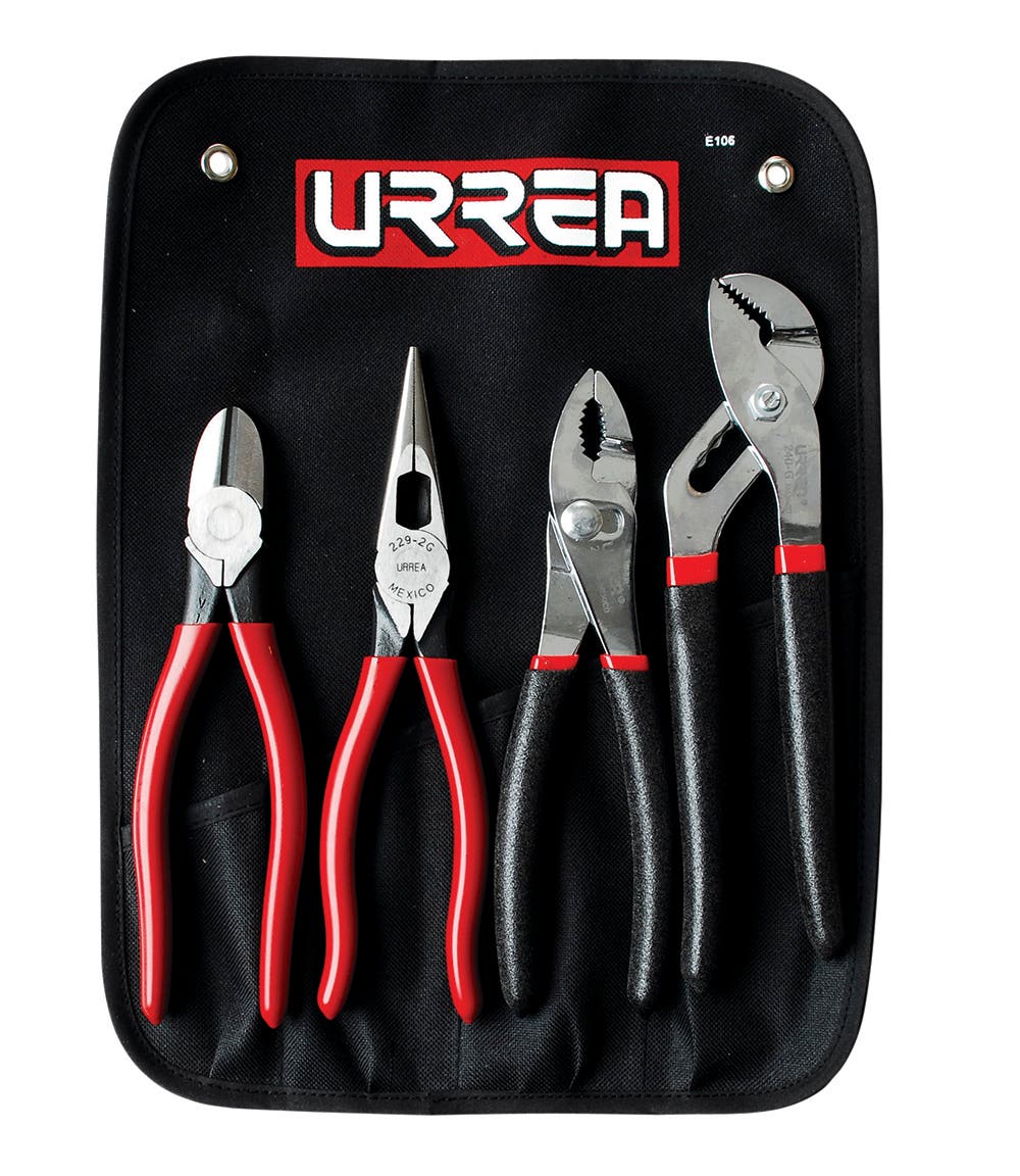 Juego Combinado De Pinzas, 4 Piezas, Urrea J200G