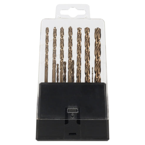 Juego De Brocas Con Cobalto De Acero De Alta Velocidad Zanco Recto, 13 Piezas, Surtek JBAV13