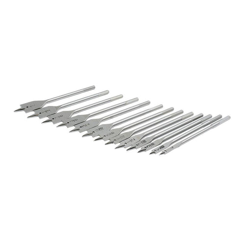 Juego De Brocas Para Madera De Acero Al Carbono Tipo Manita Zanco Hexagonal, 13 Piezas, Surtek JBP13