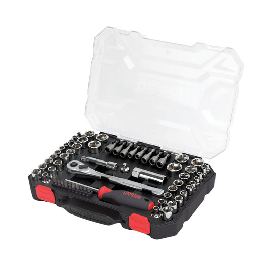 Juego De Dados Y Accesorios Cuadro De 1/4 Y 3/8 Urrea JCD01