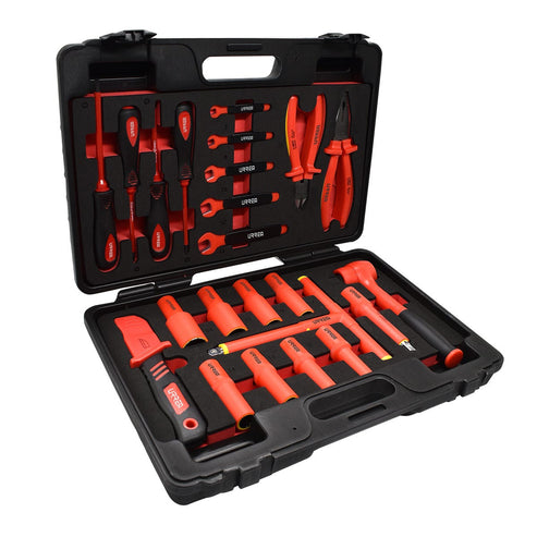 Juego Combinado De Herramientas Para Electricista 1000V Métrico, 23 Piezas, Urrea JE23VM