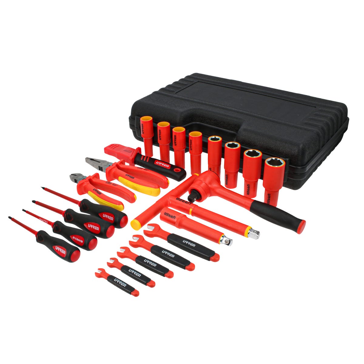 Juego Combinado De Herramientas Para Electricista 1000V Métrico, 23 Piezas, Urrea JE23VM