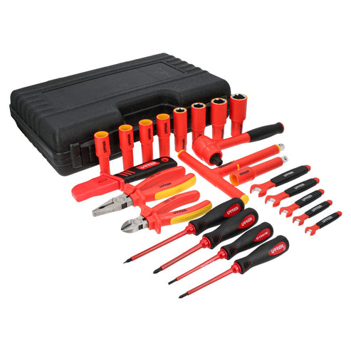 Juego Combinado De Herramientas Para Electricista 1000V Métrico, 23 Piezas, Urrea JE23VM