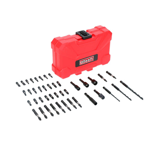 Juego De Puntas Y Accesorios Con Sistema De Amortiguación De Impacto, 42 Pz En Estuche Pls, Urrea JUP42A