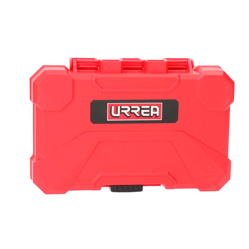 Juego De Puntas Y Accesorios Con Sistema De Amortiguación De Impacto, 54 Pz En Estuche Pls, Urrea JUP54