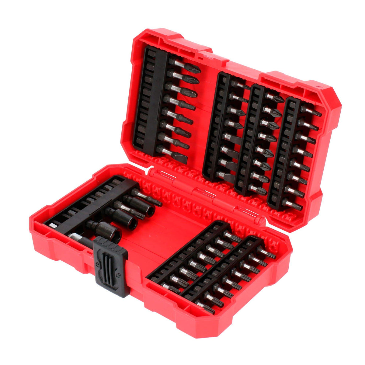 Juego De Puntas Y Accesorios Con Sistema De Amortiguación De Impacto, 54 Pz En Estuche Pls, Urrea JUP54