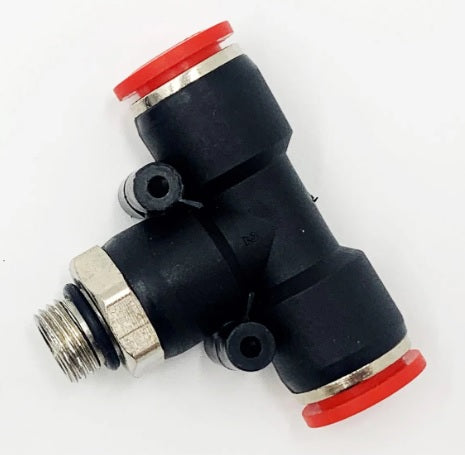 Conector Macho Tipo T 3/8-1/2