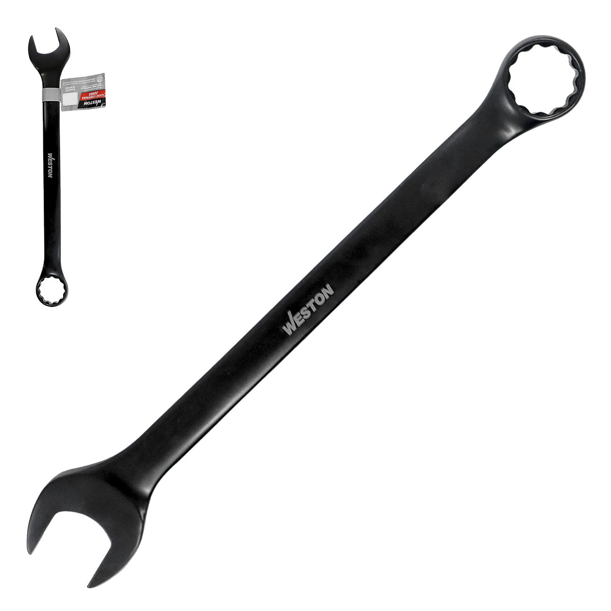 Llave Combinada Jumbo 1-7/8" Fosfatizada CrV