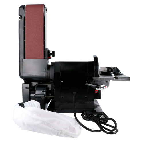 Lijadora De Banda Y Disco Estacionaria 4 x 36, 3/4 HP, Urrea LE834