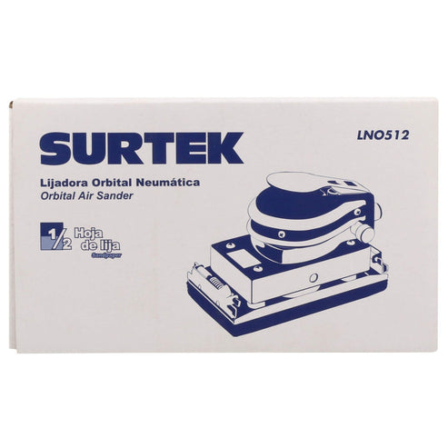 Lijadora Neumática Orbital 1/2 De Hoja 9, 000 RPM, Surtek LNO512