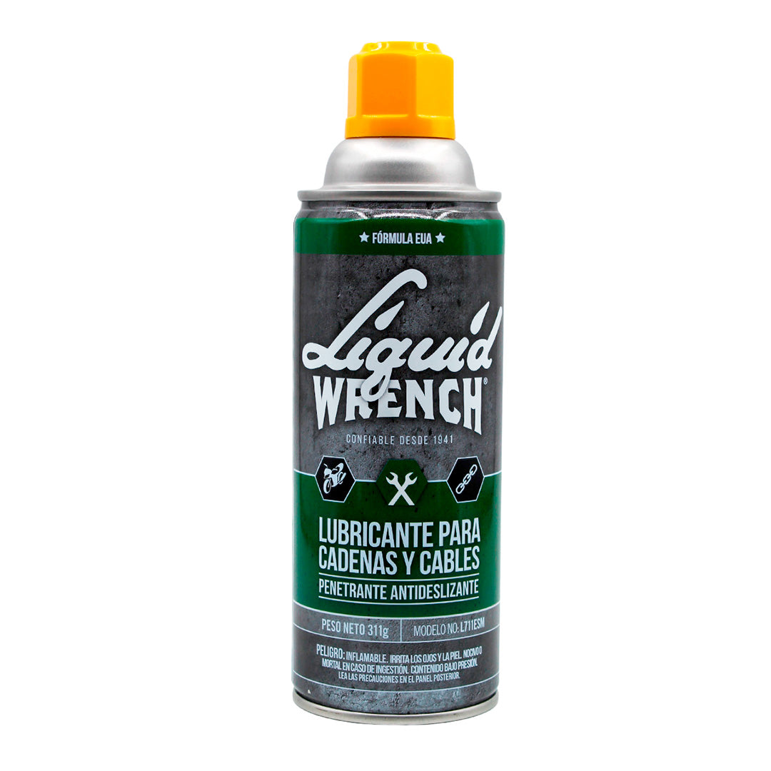 Lubricante Industrial de Cadenas 311 Gr Alta Duracion Liquid Wrench | LQW-L711ESM