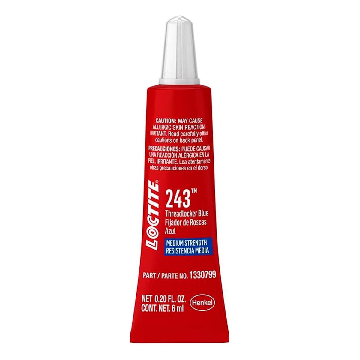 Loctite 243 Fijador de Roscas Resistencia Removible 6ml | LT-1330799
