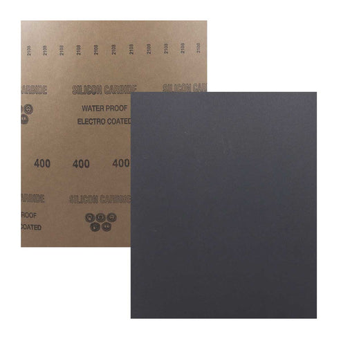 DE LIJA DE AGUA CARBURO SILICIO 9" x 11" G500 (Precio x pieza - Empaque c/100 pzas)-LW-1065