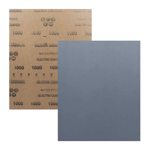 DE LIJA DE AGUA CARBURO SILICIO 9" x 11" G1200 LW-1085 (Precio x pieza - Empaque c/100 pzas)