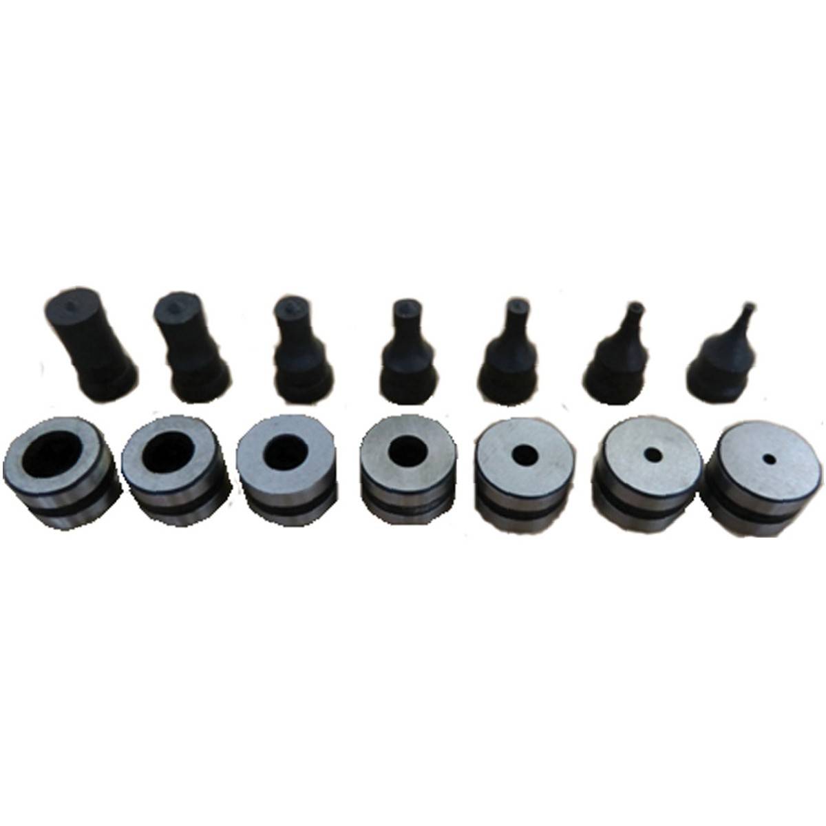 Juego De 7 Punzones 7PZS 1-1/16", 13/16", 11/16", 9/16", 7/16", 5/16",3/16" | M-00760