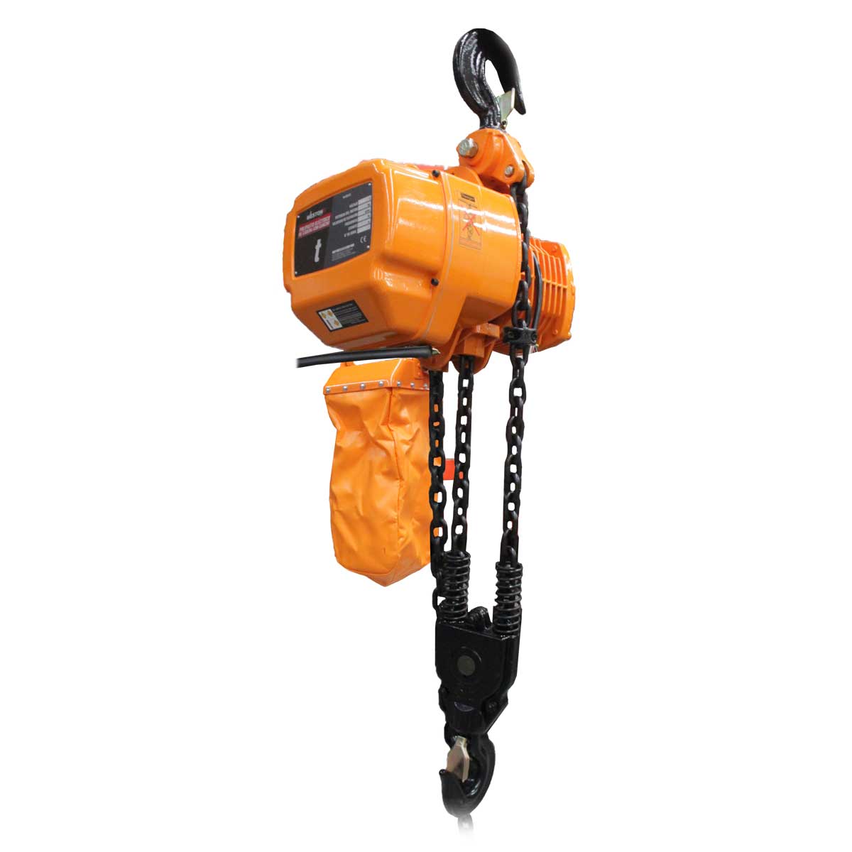Polipasto Eléctrico De Cadena Con Gancho 5T*20M 220V/440V 60HZ 3F Cadena G80 | M-02455