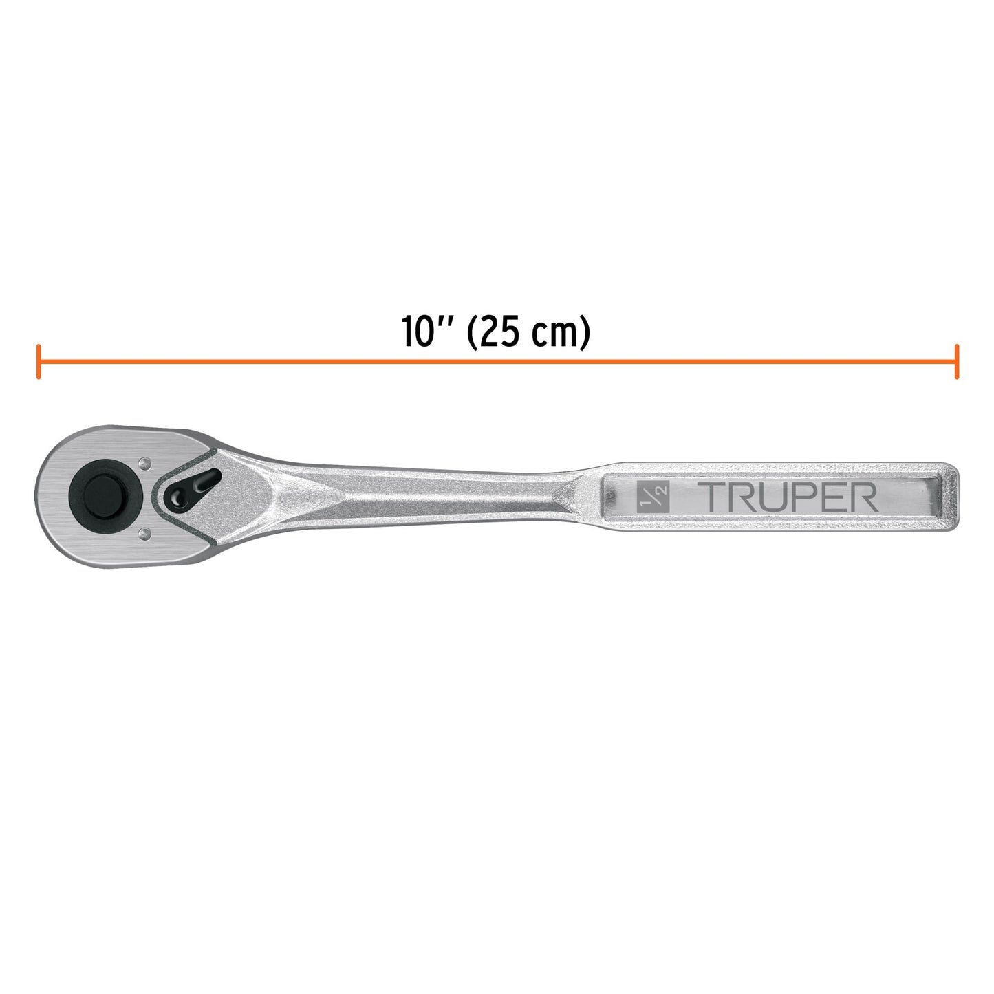 102401 M-1272 Matraca liberación rápida 72 dientes, cuadro 1/2", Truper