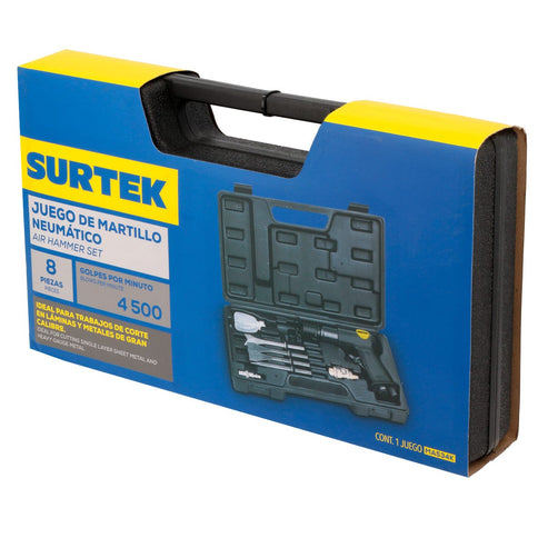 Juego De Martillo Neumático Y Accesorios, 5 Piezas, Surtek MA534K