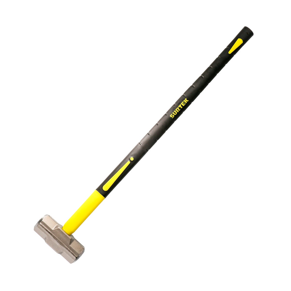 Marro Octagonal Cabeza Forjada Con Mango Largo De Fibra De Vidrio 36, 14 Lb, Surtek MARR14FV