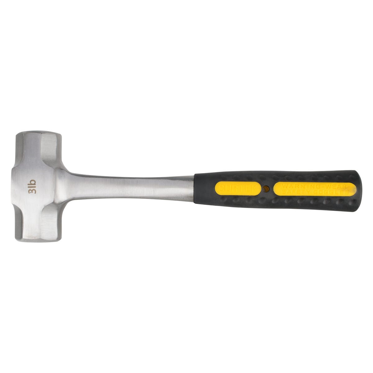 Marro Octagonal Forjado En Una Pieza Con Mango Rubber Grip 9, 3 Lb, Surtek MARR3X